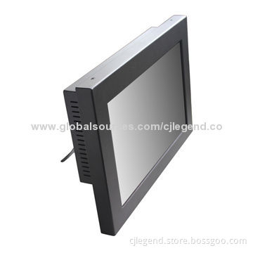 12.1-inch Widescreen SAW Touch Industrial Monitor with High Brightness 1000nit/Support HDMI/DVI/VGA
